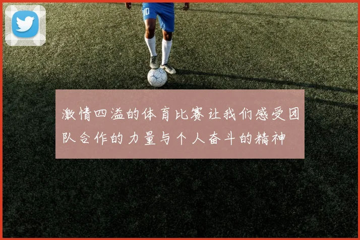 激情四溢的体育比赛让我们感受团队合作的力量与个人奋斗的精神